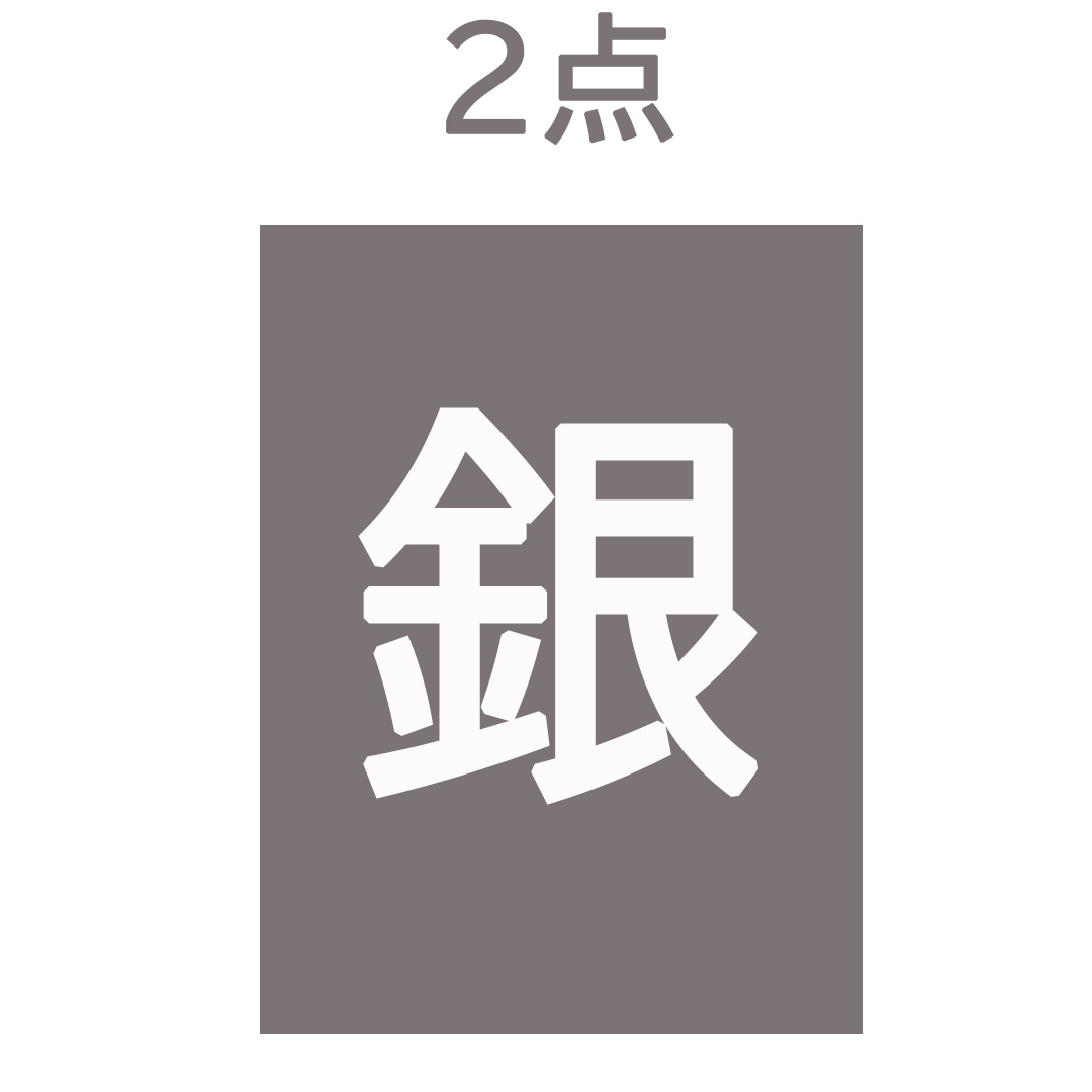 福袋から選ぶ銀2点