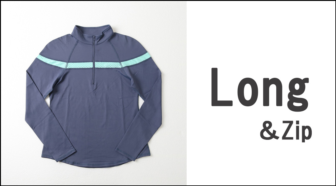 LongSleeveZip の選び方ページ | テニスウェア・レディース専門