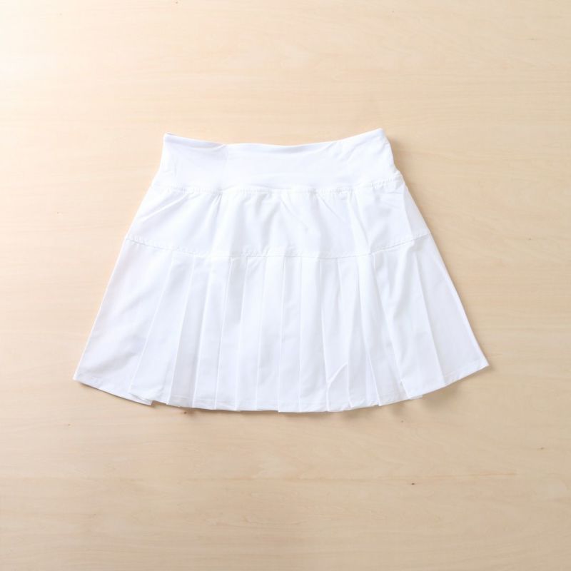LIJAスコート S サイズ ホワイト LinearSkortリニアスコート|テニスウェア|スコート|White