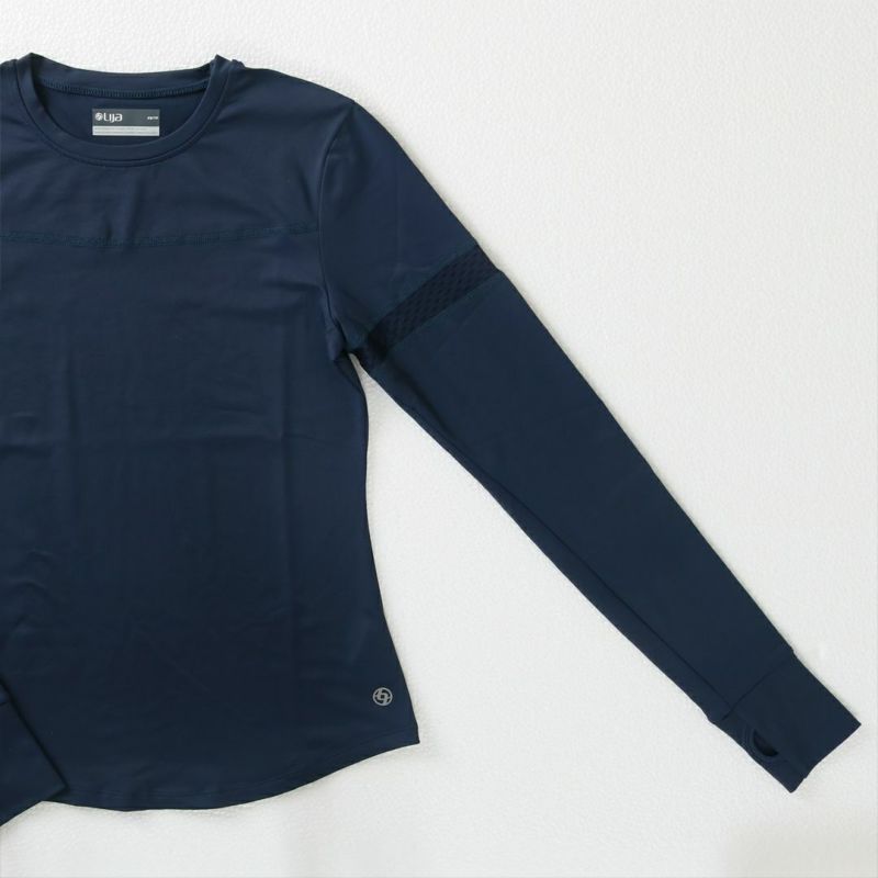 PacerTopペーサートップ|テニスウェア|長袖|NEW新作|DarkNavy