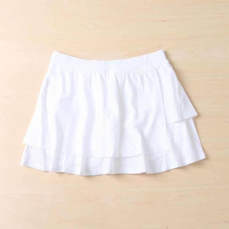 LayerSkortレイヤースコート|テニスウェア|スコート|White