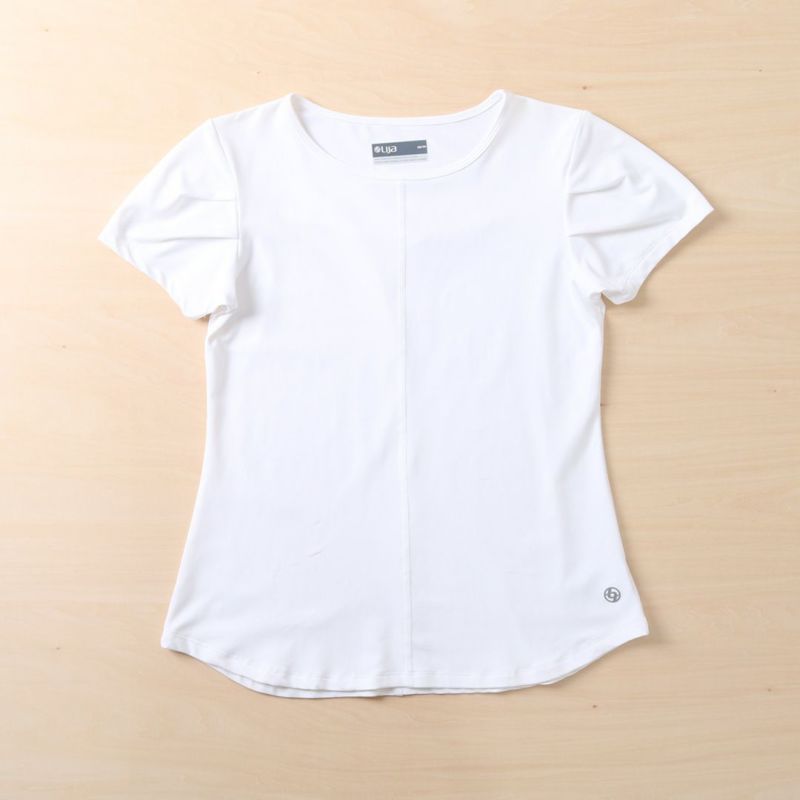 PleatTeeプリーツティ|テニスウェア|半袖|White PleatTeeプリーツティ|テニスウェア|半袖|White | テニスウェア