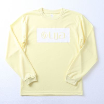 lija リージャ白ホワイト長袖ロングスリーブM