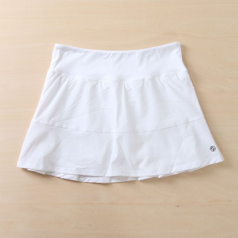 【最新入荷】 LinearSkortリニアスコート|テニスウェア|スコート|White|7月 ウェア