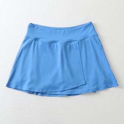 美品 Lija リージャ スコート S/P ブルー系 テニススコート|プリーツ・フレアー|キレイに魅せるシルエット