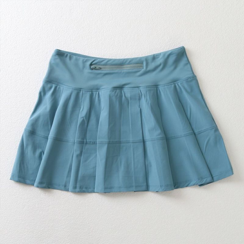 LinearSkortリニアスコート|テニスウェア|スコート|DustyBlue