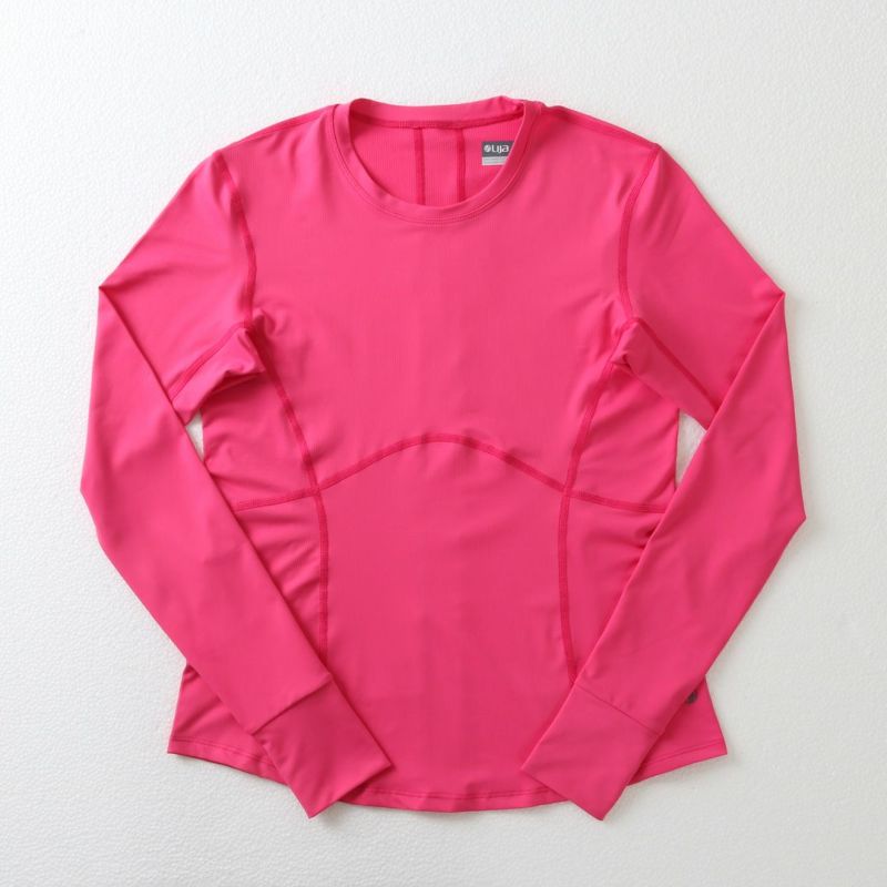 TitanTopタイタントップ|テニスウェア|長袖|BrightPink|2025年10